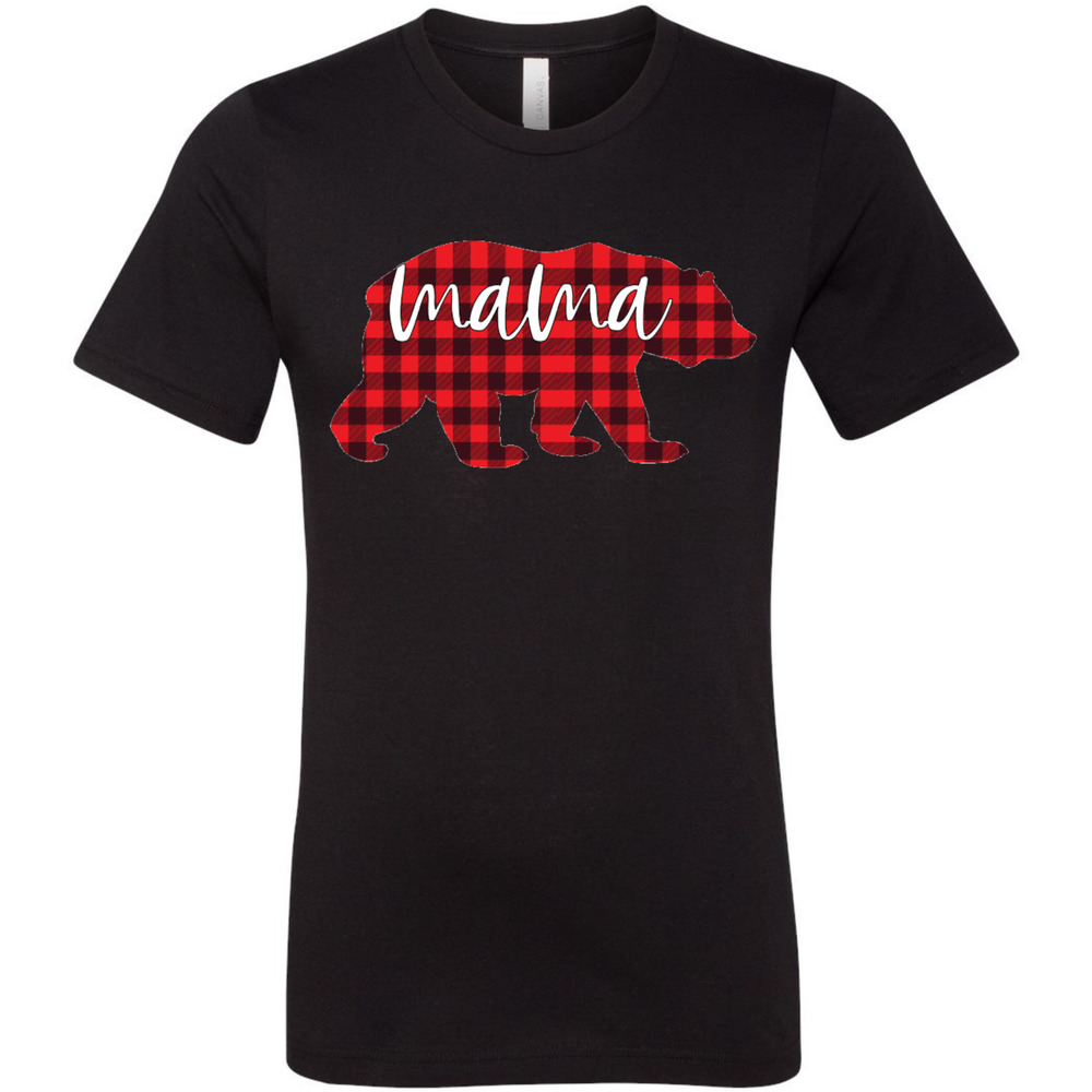 Mama Buffalo Plaid Christmas Shirt